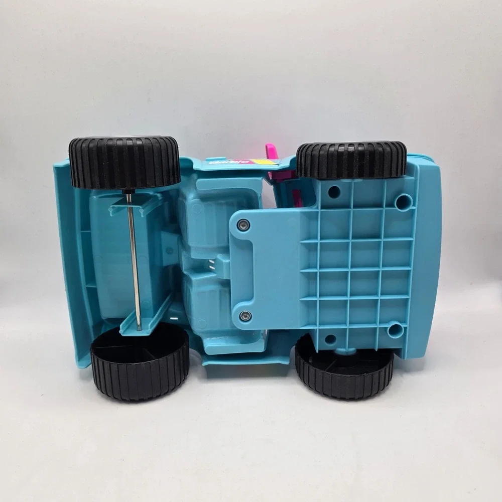 Barbie‎ Jeep Toy Vehicle Kids Blue Pink 1994 Mattel Vintage Retro Doll Car 90s